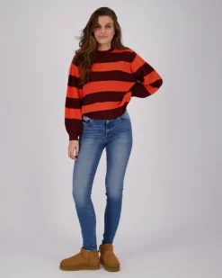 DAMES RAIZZED Hoodies En Truien<Flat Knit Nayela